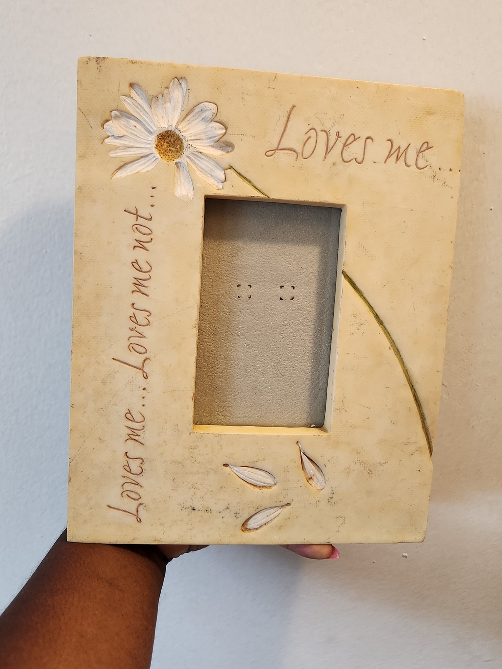Fancy Frames Loves Me Daisy Picture Frame